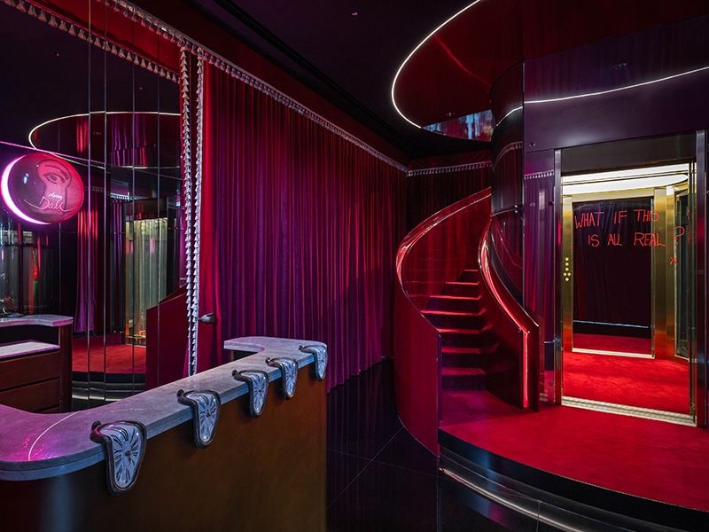 Surrealist interior detail 3